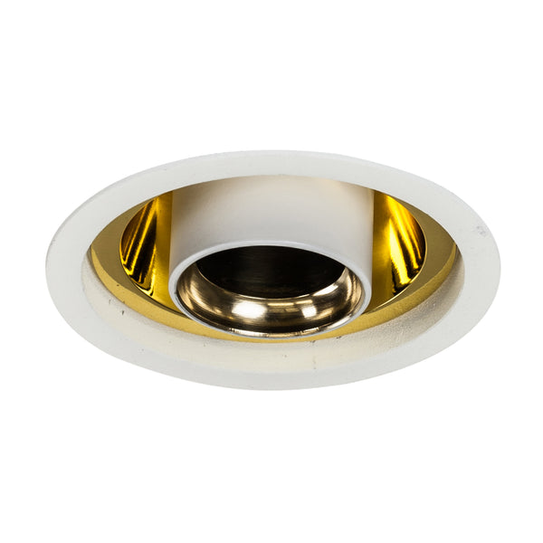 Aureole short tube gold reflector