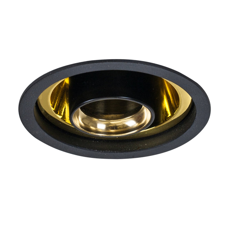 Aureole short tube gold reflector