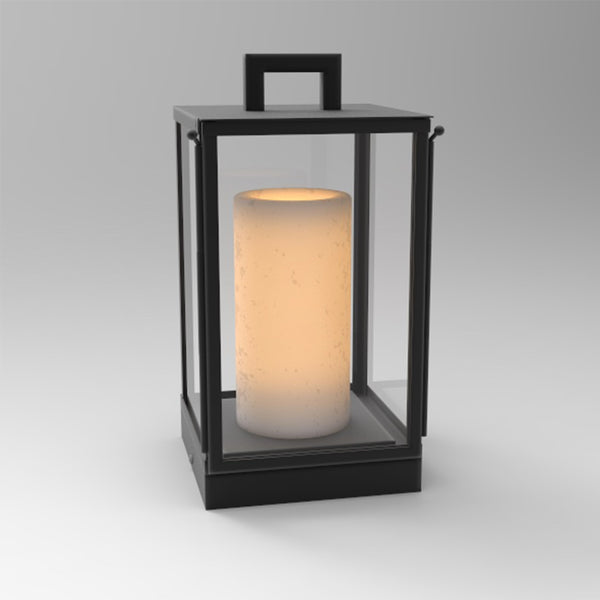 Bellefeu vitrine lantern 1L outdoor floor - Authentage