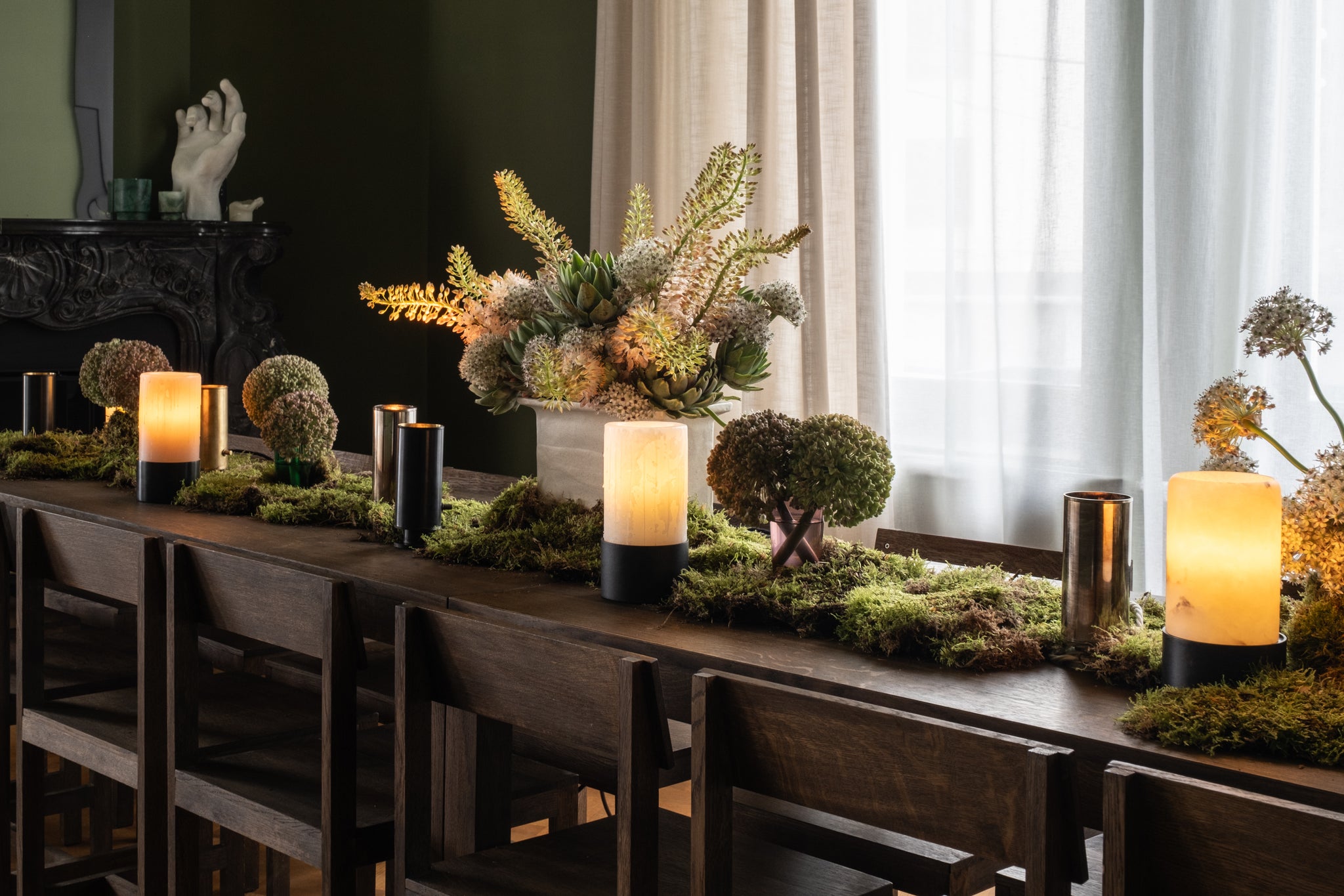 BELLEFEU AUF BATTERIE WEISSES WACHS