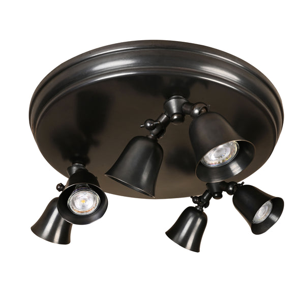 Fleure Twin on round plate large - Authentage